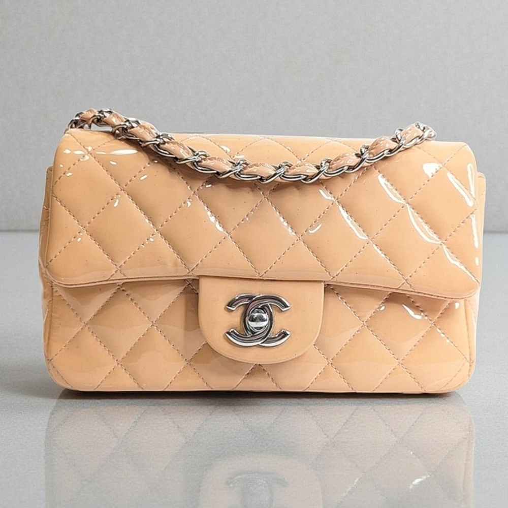 Authentic Chanel Mini Rectangular Classic Flap - image 1